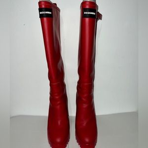 Dsquared 2 platform Wellingtons